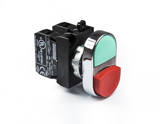 CM Series Metal 1NO+1NC Double Single Extended Red-Green 22 mm Control Unit